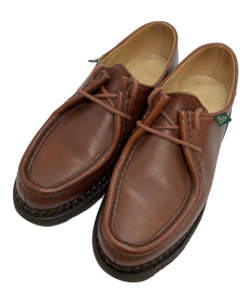 PARABOOT（パラブーツ）PARABOOT (パラブーツ) チロリアンシューズ ブラウン サイズ:22.5の古着・服飾アイテム