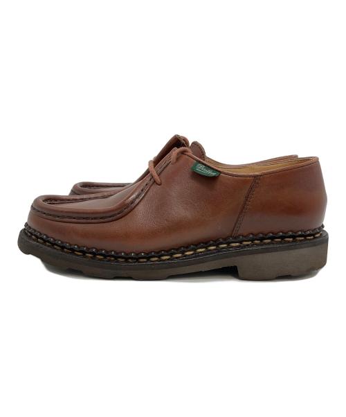 PARABOOT（パラブーツ）PARABOOT (パラブーツ) チロリアンシューズ ブラウン サイズ:22.5の古着・服飾アイテム