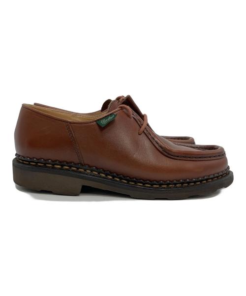 PARABOOT（パラブーツ）PARABOOT (パラブーツ) チロリアンシューズ ブラウン サイズ:22.5の古着・服飾アイテム