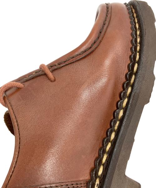 PARABOOT（パラブーツ）PARABOOT (パラブーツ) チロリアンシューズ ブラウン サイズ:22.5の古着・服飾アイテム