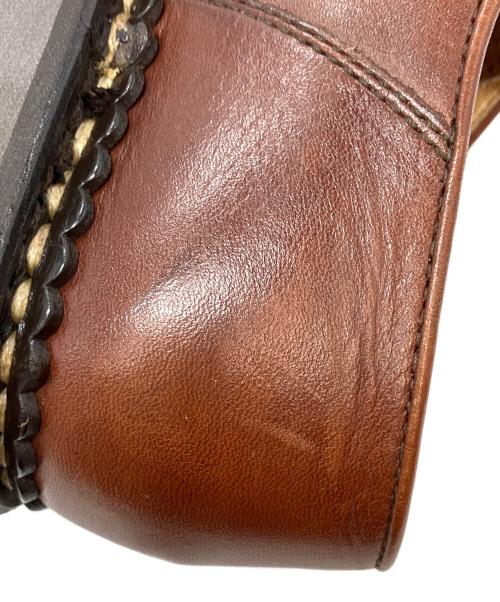 PARABOOT（パラブーツ）PARABOOT (パラブーツ) チロリアンシューズ ブラウン サイズ:22.5の古着・服飾アイテム