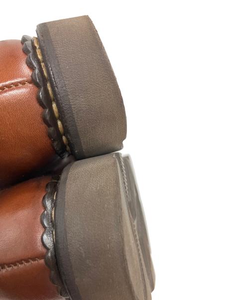 PARABOOT（パラブーツ）PARABOOT (パラブーツ) チロリアンシューズ ブラウン サイズ:22.5の古着・服飾アイテム