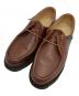 PARABOOT（パラブーツ）の古着「チロリアンシューズ」｜ブラウン