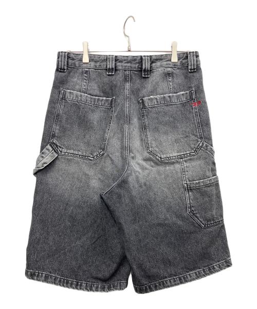 DIESEL（ディーゼル）DIESEL (ディーゼル) D LIVERY SHORT デニムショートパンツ グレー サイズ:W28の古着・服飾アイテム