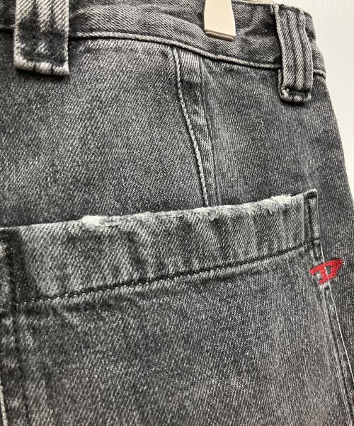 DIESEL（ディーゼル）DIESEL (ディーゼル) D LIVERY SHORT デニムショートパンツ グレー サイズ:W28の古着・服飾アイテム