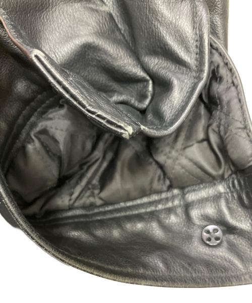 OLD GAP（オールドギャップ）OLD GAP (オールドギャップ) レザージャケット ブラック サイズ:XLの古着・服飾アイテム