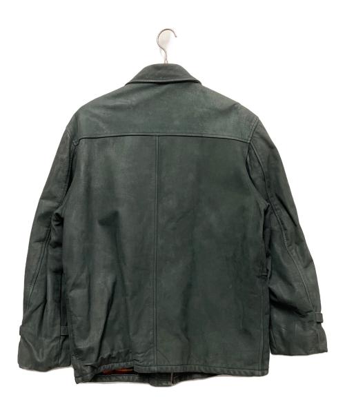 Schott（ショット）Schott (ショット) レザージャケット オリーブ サイズ:40の古着・服飾アイテム