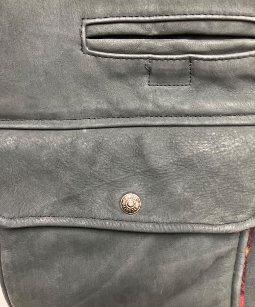 Schott（ショット）Schott (ショット) レザージャケット オリーブ サイズ:40の古着・服飾アイテム