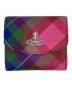 Vivienne Westwood（ヴィヴィアンウエストウッド）の古着「SAFFIANO PRINTED SMALL WALLET 2つ折り財布」｜マルチカラー