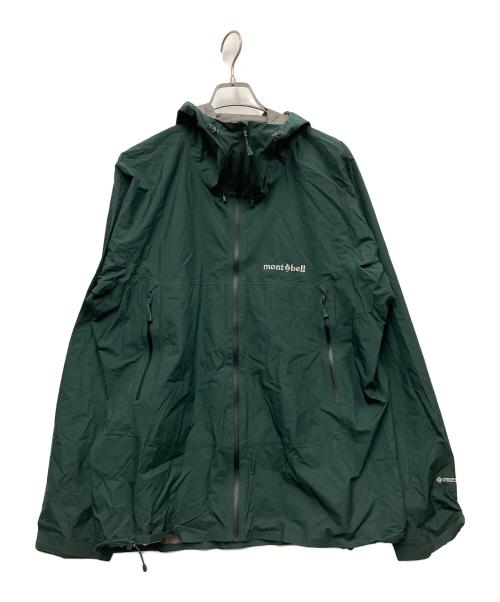 mont-bell（モンベル）mont-bell (モンベル) レイントレッカー ジャケット グリーン サイズ:Lの古着・服飾アイテム
