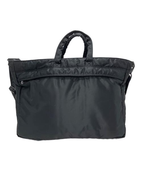 PORTER（ポーター）PORTER (ポーター) 2WAYバッグ ブラック×オレンジの古着・服飾アイテム