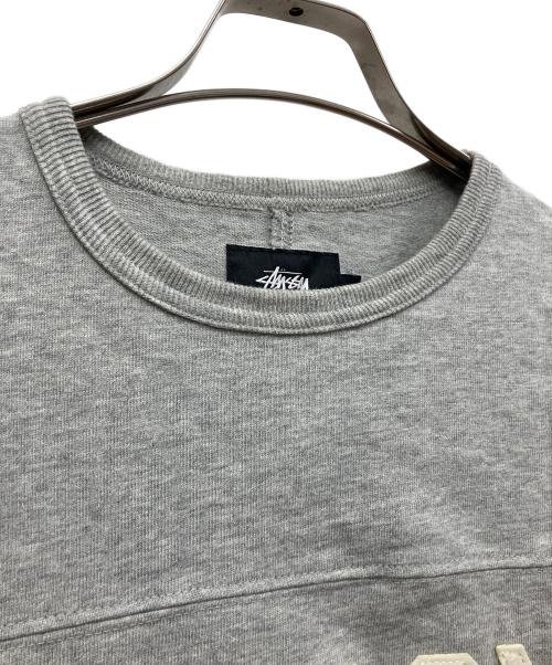 stussy（ステューシー）stussy (ステューシー) 半袖カットソー グレー サイズ:Mの古着・服飾アイテム
