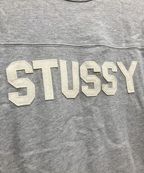 stussy（ステューシー）stussy (ステューシー) 半袖カットソー グレー サイズ:Mの古着・服飾アイテム