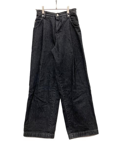 NEON SIGN（ネオンサイン）NEON SIGN (ネオンサイン) Wide denim slacks グレー サイズ:44の古着・服飾アイテム