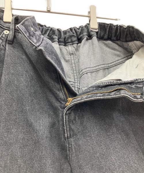 NEON SIGN（ネオンサイン）NEON SIGN (ネオンサイン) Wide denim slacks グレー サイズ:44の古着・服飾アイテム
