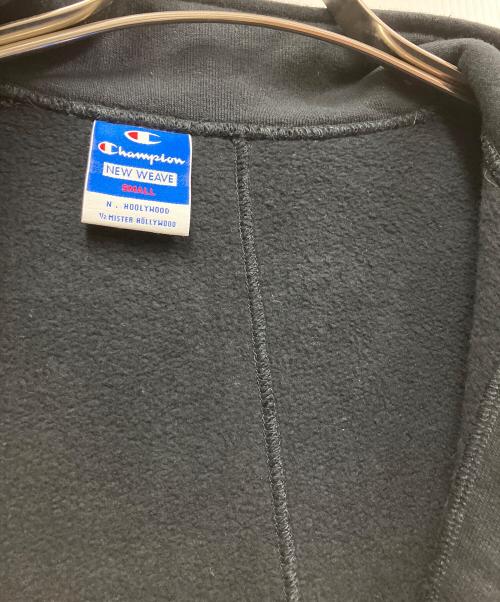 Champion REVERSE WEAVE（チャンピオン リバース ウィーブ）Champion REVERSE WEAVE (チャンピオン リバース ウィーブ) N.HOOLYWOOD (エヌ ハリウッド) ハーフジップスウェット ブラック サイズ:Sの古着・服飾アイテム