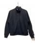 Champion REVERSE WEAVE（チャンピオン リバース ウィーブ）の古着「ハーフジップスウェット」｜ブラック