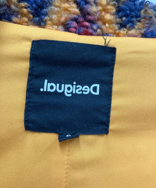 Desigual（デシグアル）Desigual (デシグアル) ショートボアジャケット マルチカラー サイズ:Sの古着・服飾アイテム