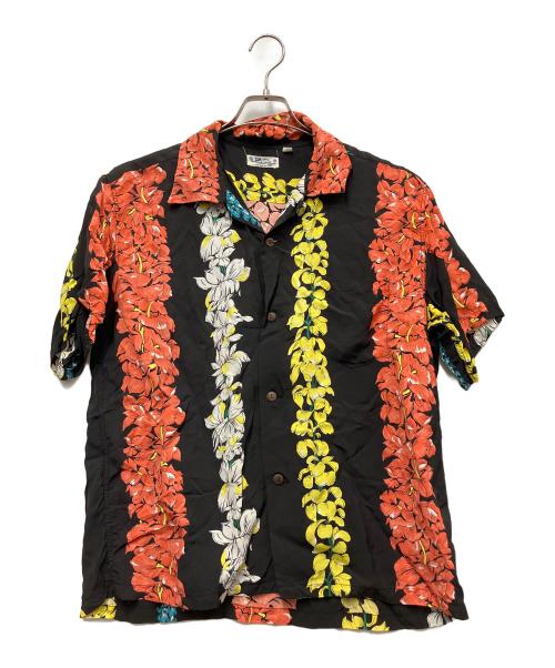 Sun Surf（サンサーフ）Sun Surf (サンサーフ) アロハシャツ ブラック サイズ:Lの古着・服飾アイテム