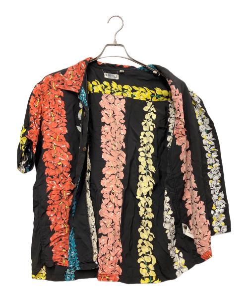 Sun Surf（サンサーフ）Sun Surf (サンサーフ) アロハシャツ ブラック サイズ:Lの古着・服飾アイテム