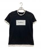 MM6 Maison Margielaエムエムシックスメゾンマルジェラ）の古着「半袖Tシャツ」｜ブラック