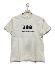 A BATHING APE×COMME des GARCONS（アベイシングエイプ×コムデギャルソン）の古着「半袖Tシャツ」｜ホワイト