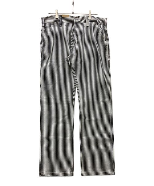 児島ジーンズ（コジマジーンズ）児島ジーンズ (コジマジーンズ) ワークパンツ ブルー×ホワイト サイズ:38の古着・服飾アイテム