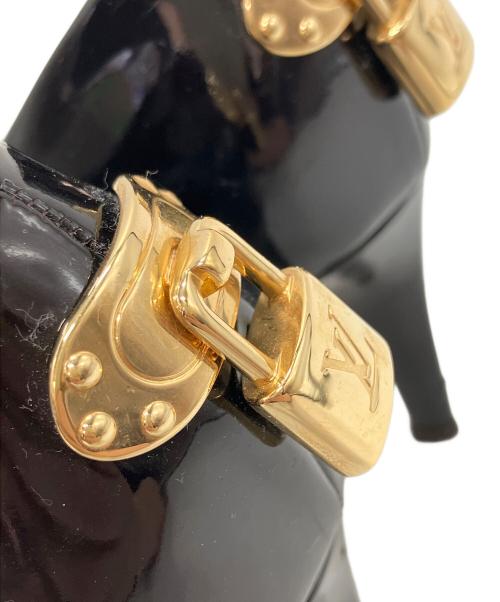 LOUIS VUITTON（ルイ ヴィトン）LOUIS VUITTON (ルイ ヴィトン) ハイヒールパンプス ダークブラウン サイズ:36の古着・服飾アイテム