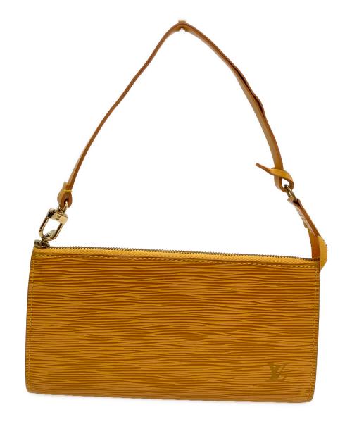 LOUIS VUITTON（ルイ ヴィトン）LOUIS VUITTON (ルイ ヴィトン) アクセサリーポーチ ポシェット・アクセソワール イエローの古着・服飾アイテム