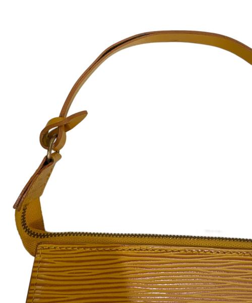 LOUIS VUITTON（ルイ ヴィトン）LOUIS VUITTON (ルイ ヴィトン) アクセサリーポーチ ポシェット・アクセソワール イエローの古着・服飾アイテム