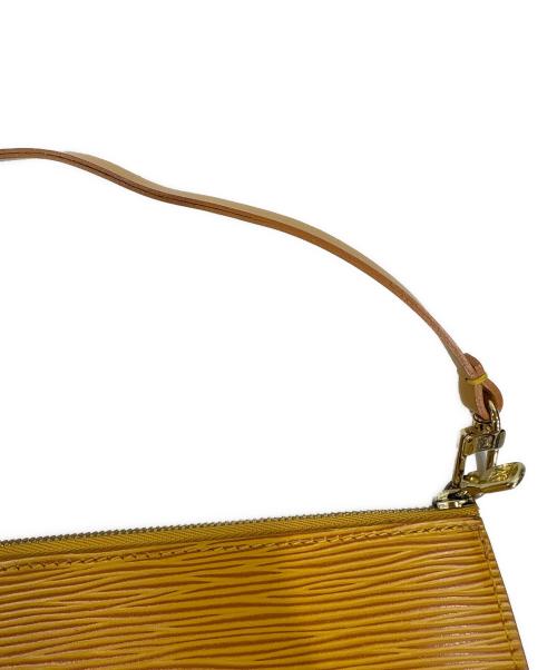 LOUIS VUITTON（ルイ ヴィトン）LOUIS VUITTON (ルイ ヴィトン) アクセサリーポーチ ポシェット・アクセソワール イエローの古着・服飾アイテム