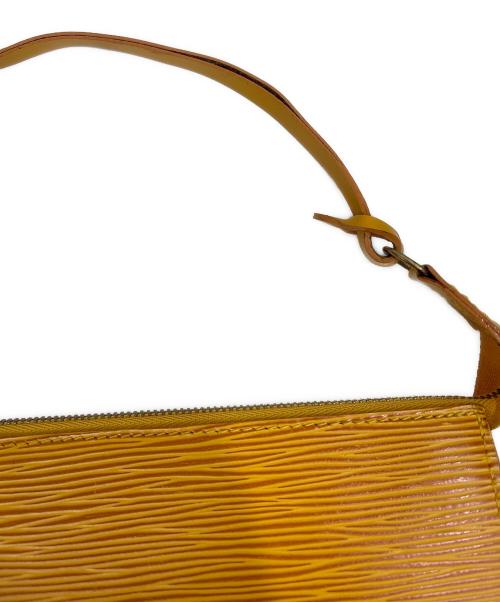 LOUIS VUITTON（ルイ ヴィトン）LOUIS VUITTON (ルイ ヴィトン) アクセサリーポーチ ポシェット・アクセソワール イエローの古着・服飾アイテム