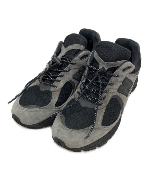 NEW BALANCE（ニューバランス）NEW BALANCE (ニューバランス) JJJJound (ジョウンド) スウェードスニーカー グレー×ブラック サイズ:26.5の古着・服飾アイテム