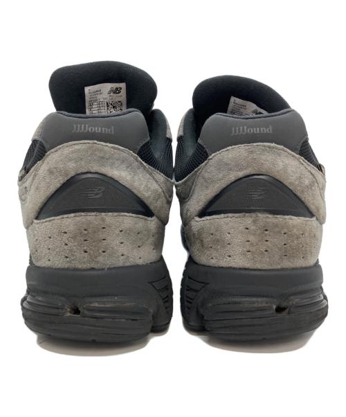 NEW BALANCE（ニューバランス）NEW BALANCE (ニューバランス) JJJJound (ジョウンド) スウェードスニーカー グレー×ブラック サイズ:26.5の古着・服飾アイテム