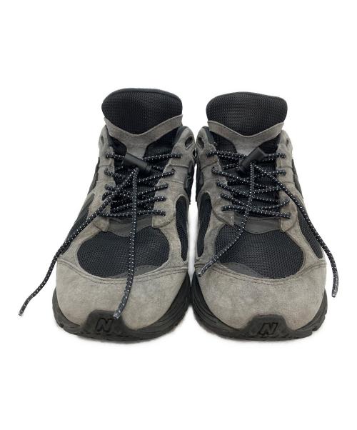 NEW BALANCE（ニューバランス）NEW BALANCE (ニューバランス) JJJJound (ジョウンド) スウェードスニーカー グレー×ブラック サイズ:26.5の古着・服飾アイテム