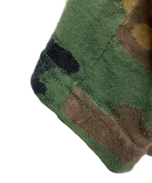 SUPREME（シュプリーム）Supreme (シュプリーム) 半袖カットソー ブラウン×グリーン サイズ:Lの古着・服飾アイテム