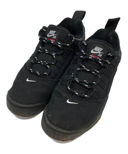 NIKE（ナイキ）NIKE (ナイキ) Supreme (シュプリーム) SB ダーウィン ロー Supreme Black スニーカー ブラック、ホワイト、レッド サイズ:25.5の古着・服飾アイテム