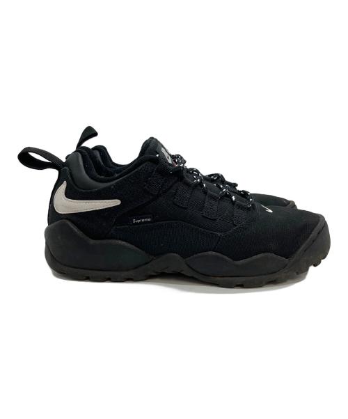 NIKE（ナイキ）NIKE (ナイキ) Supreme (シュプリーム) SB ダーウィン ロー Supreme Black スニーカー ブラック、ホワイト、レッド サイズ:25.5の古着・服飾アイテム
