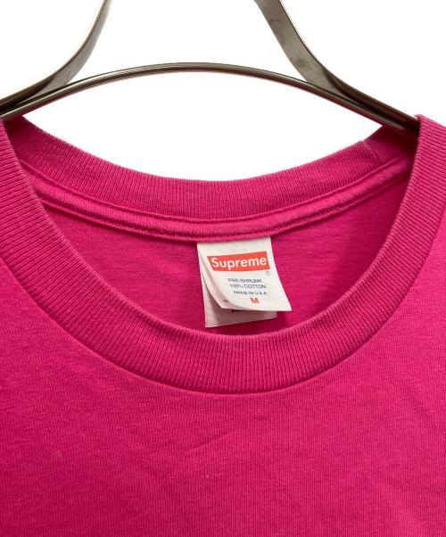SUPREME（シュプリーム）SUPREME (シュプリーム) 半袖カットソー ショッキングピンク サイズ:Mの古着・服飾アイテム