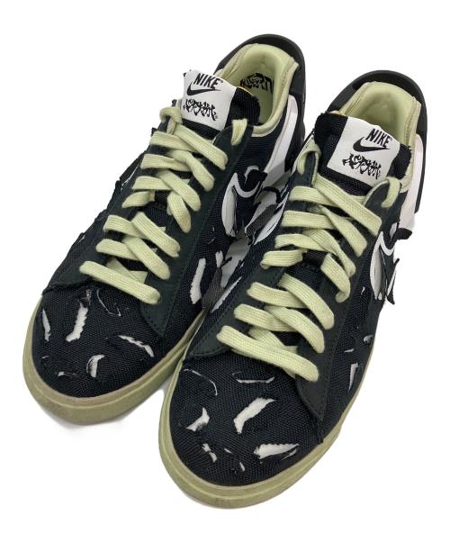 NIKE（ナイキ）NIKE (ナイキ) ACRONYM (アクロニウム) キャンバススニーカー ブラック・ホワイト・オリーブ サイズ:25の古着・服飾アイテム