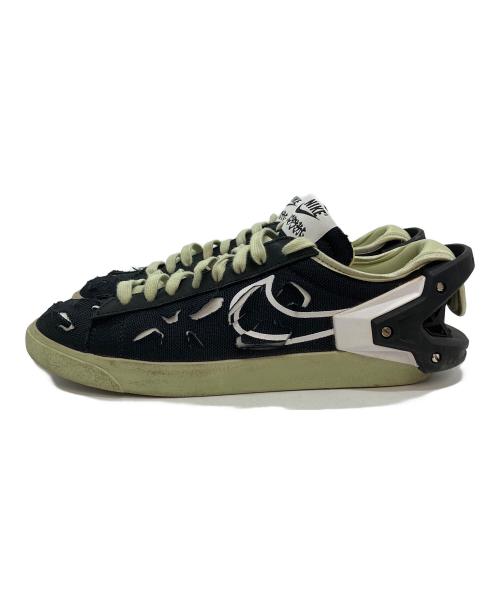 NIKE（ナイキ）NIKE (ナイキ) ACRONYM (アクロニウム) キャンバススニーカー ブラック・ホワイト・オリーブ サイズ:25の古着・服飾アイテム
