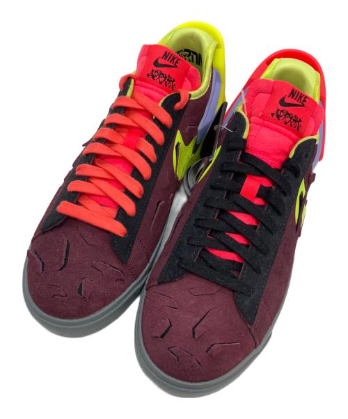 NIKE（ナイキ）NIKE (ナイキ) ACRONYM (アクロニウム) スウェードスニーカー ボルドー×イエロー サイズ:25の古着・服飾アイテム