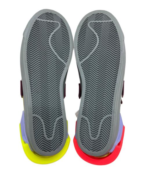 NIKE（ナイキ）NIKE (ナイキ) ACRONYM (アクロニウム) スウェードスニーカー ボルドー×イエロー サイズ:25の古着・服飾アイテム