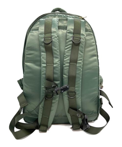 PORTER（ポーター）PORTER (ポーター) DAYPACK(L) カーキ×オレンジの古着・服飾アイテム