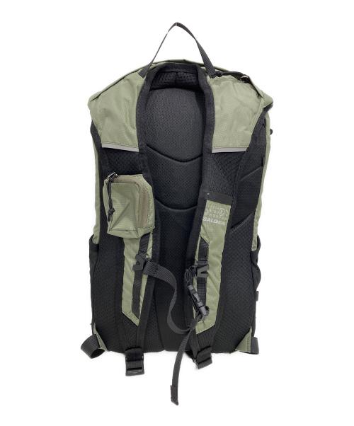 SALOMON（サロモン）SALOMON (サロモン) MM6 Maison Margiela (エムエムシックスメゾンマルジェラ) XT15 BACKPACK カーキ×ブラックの古着・服飾アイテム