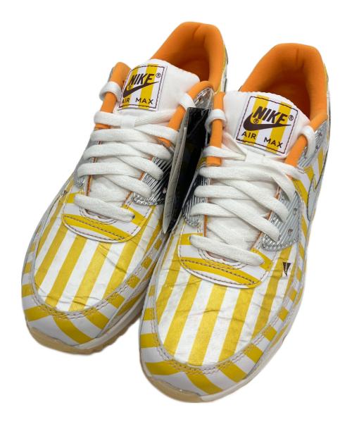 NIKE（ナイキ）NIKE (ナイキ) SE SWOOSH MART イエロー×ホワイト サイズ:27.5の古着・服飾アイテム