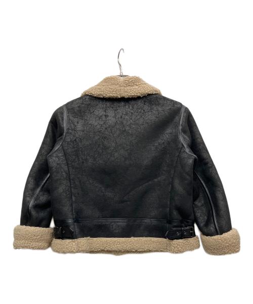 Spick and Span（スピック＆スパン）Spick and Span (スピック＆スパン) フェイクムートンジャケット ブラック サイズ:36の古着・服飾アイテム