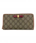 GUCCIグッチ）の古着「長財布」｜ベージュ