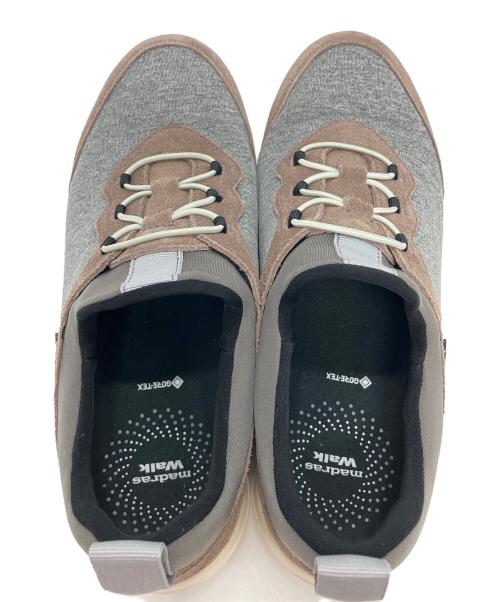 madras Walk Gore-Tex（マドラス ウォーク ゴアテックス）madras Walk Gore-Tex (マドラス ウォーク ゴアテックス) 疲れない快適軽量ゴアテックススニーカー ブラウン×グレー サイズ:22.5の古着・服飾アイテム