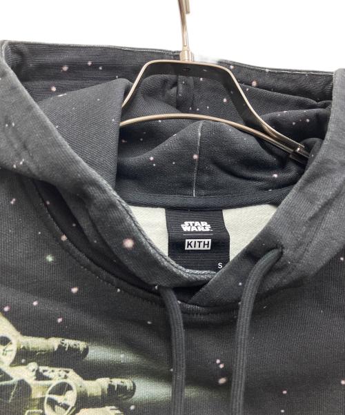 KITH（キス）KITH (キス) STAR WARS (スターウォーズ) War Hoodie ブラック サイズ:Sの古着・服飾アイテム